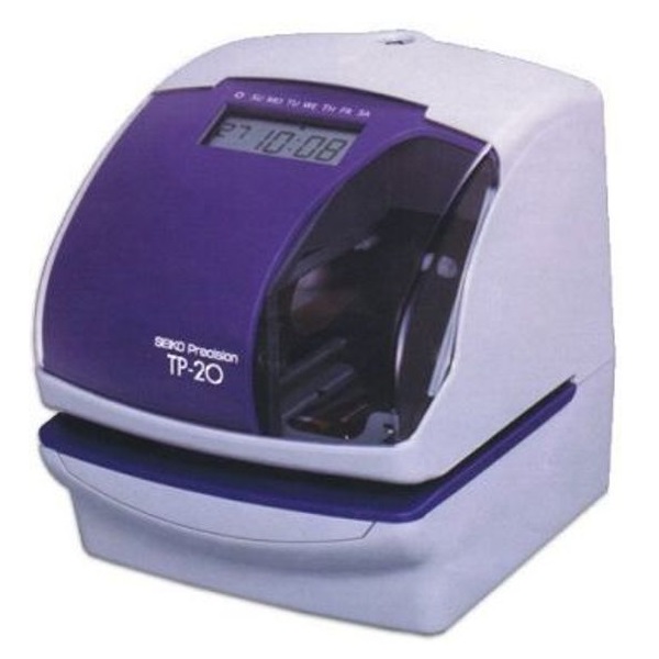 Seiko Time Stamping Machine Tp 20 Seiko Time Stamp Machine Tp 20