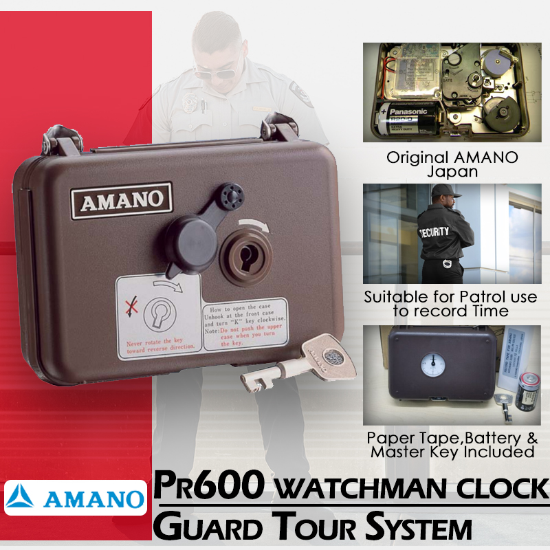 AMANO Watchman Clock AMANO PR600 - Image 2