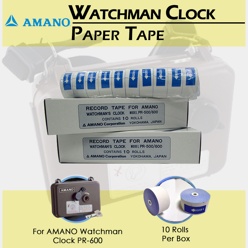 AMANO PR600 Paper Tape - Image 2