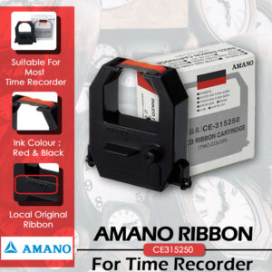 AMANO CE-315250 Time Recorder Ribbon EX3500 & More
