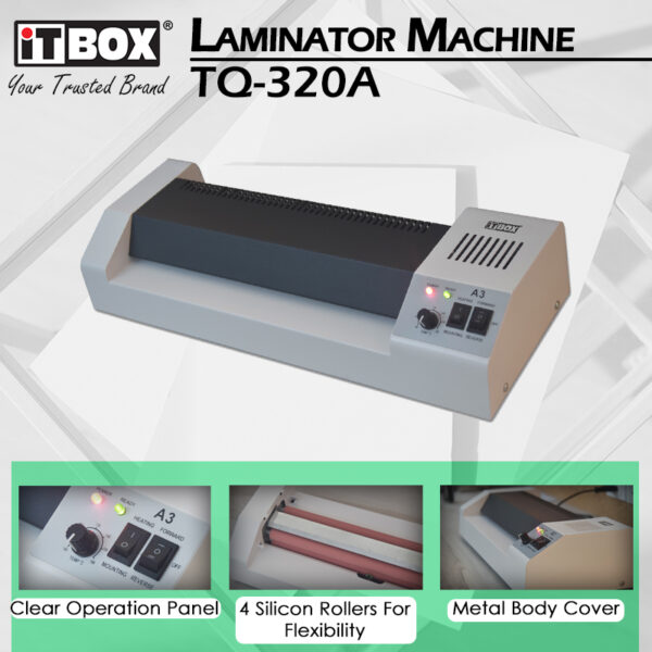 iTBOX Laminator Machine TQ-320A - Image 2