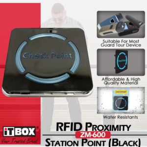 ZM-600 RFID PROXIMITY STATION POINT (Black)