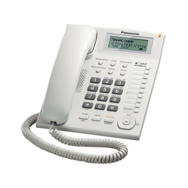 Panasonic Single Line Phone KX-TS880MLW