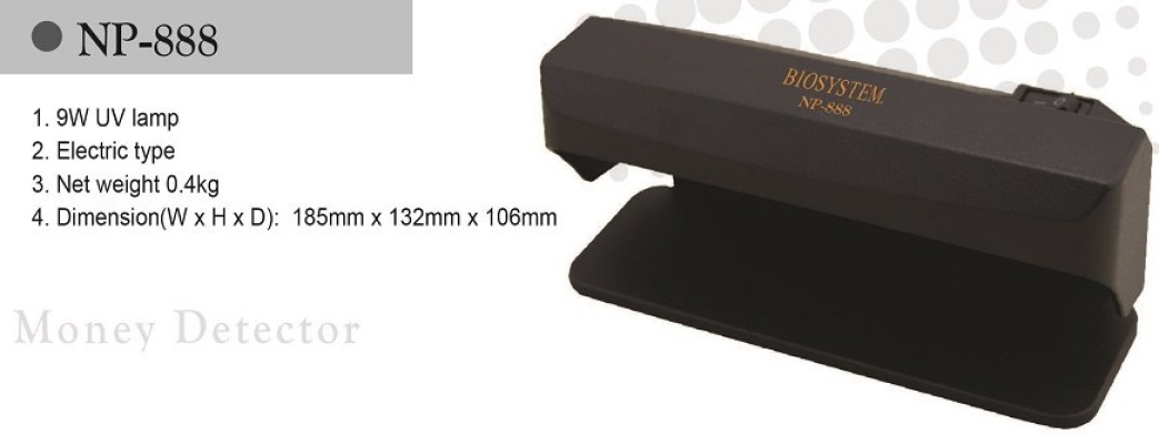 BIOSYSTEM UV Note Detector NP-888 - Image 5