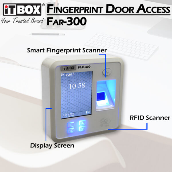 iTBOX Fingerprint Door Access System FAR-300W - Image 3
