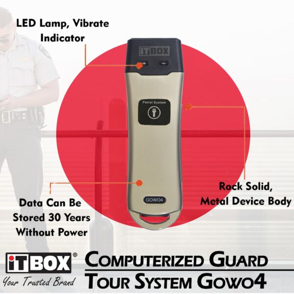 iTBOX Computerized Guard Tour System GOWO4 - Image 4