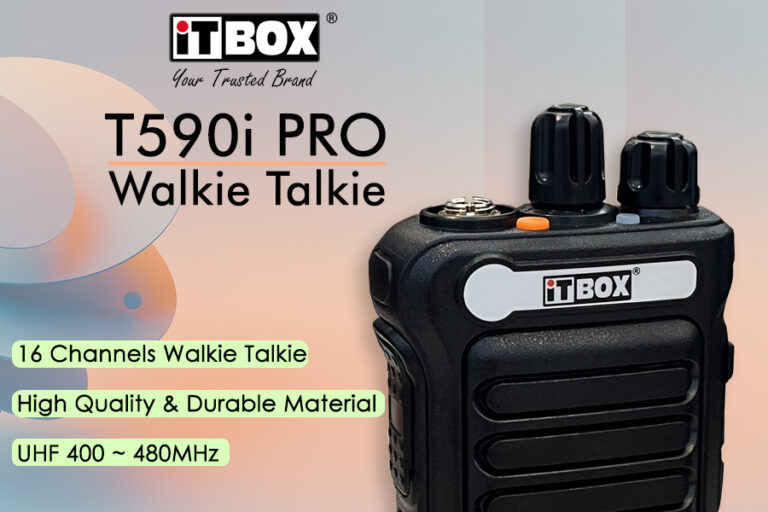 iTBOX Walkie Talkie T590i Pro Supplier Malaysia | iTBOX Walkie Talkie ...