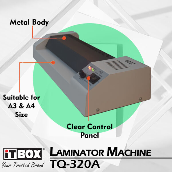 iTBOX Laminator Machine TQ-320A - Image 3