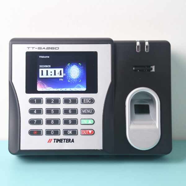 TIMETERA Fingerprint Biometric Time Attendance System SA260 - Image 2