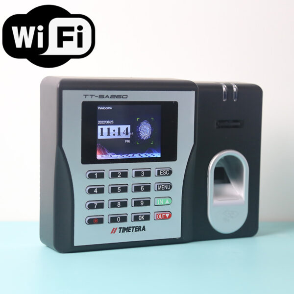 TIMETERA Fingerprint Biometric Time Attendance System SA260W - Image 2