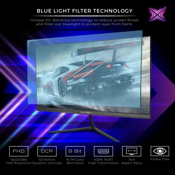 TrillionX IPS 24 Monitor DX238A1-12 (24'' 75HZ FHD) - Image 3