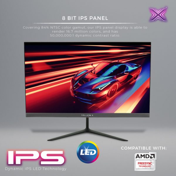 TrillionX IPS 24 Monitor DX238A1-12 (24'' 75HZ FHD) - Image 5