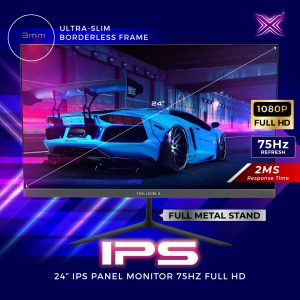 TrillionX IPS 24 Monitor DX238A1-12 (24'' 75HZ FHD)