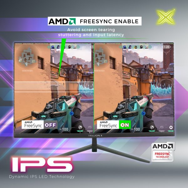 TrillionX IPS 32 Monitor DX320A1-22 (32 75HZ QHD) - Image 8