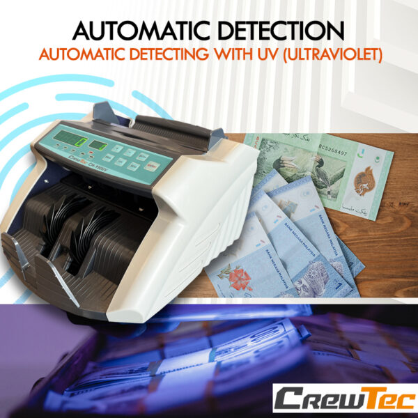 iTBOX Note Counter Machine CrewTec CN-950UV - Image 4