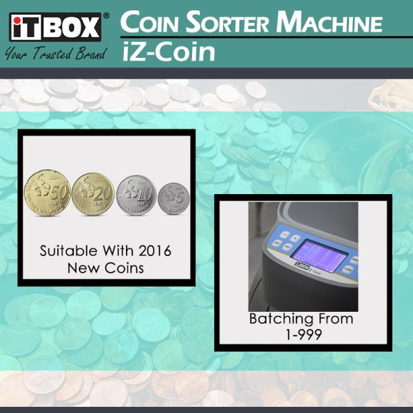 iTBOX Coin Sorter Coin Counting Machine iZ-Coin - Image 4