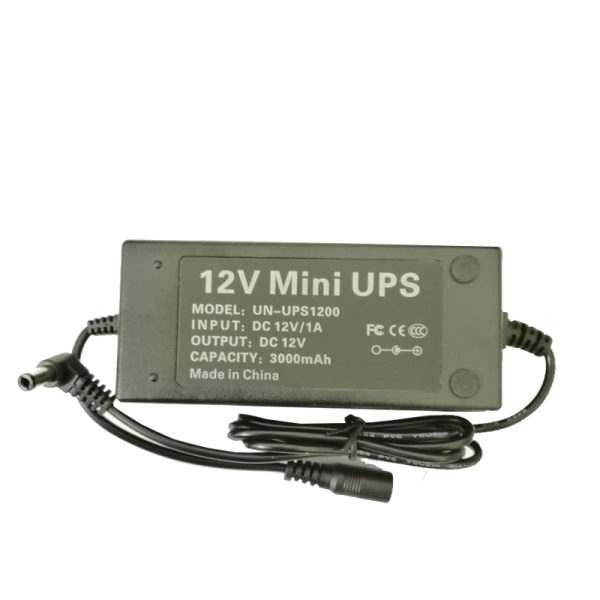 iTBOX 12V 0.8A / 2000 mAh Power Supply Mini UPS (TM-UPS1200) - Image 2