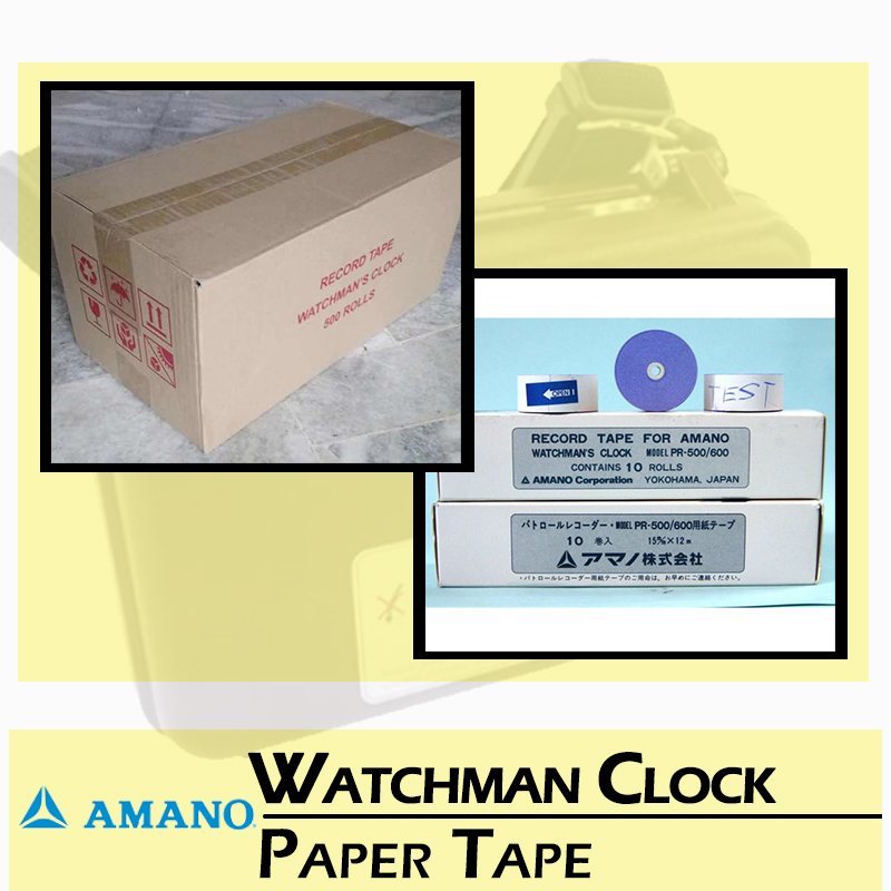 AMANO PR600 Paper Tape - Image 5
