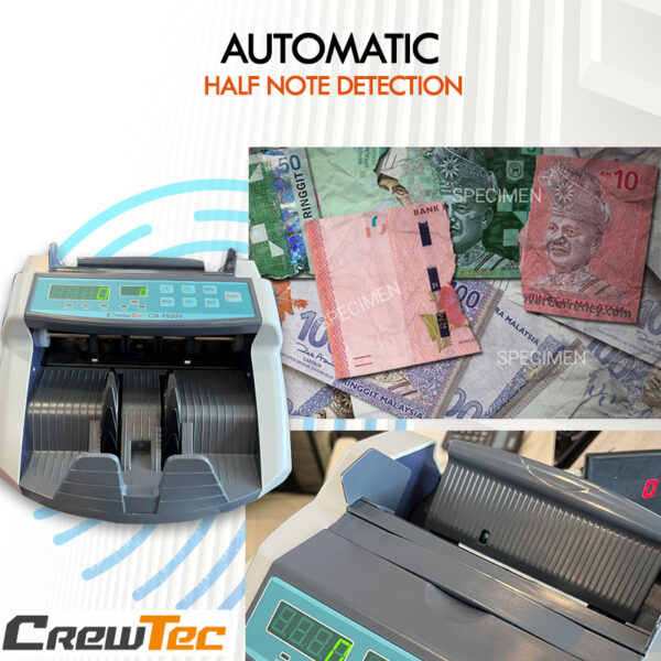 iTBOX Note Counter Machine CrewTec CN-950UV - Image 5