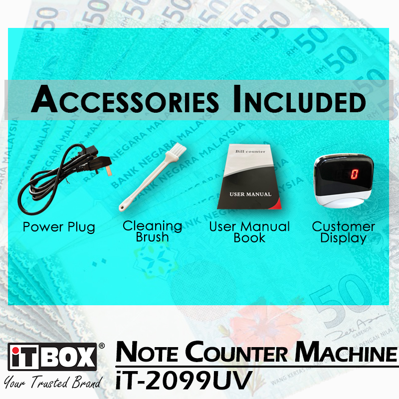 iTBOX Note Counter Machine IT-2099UV - Image 5
