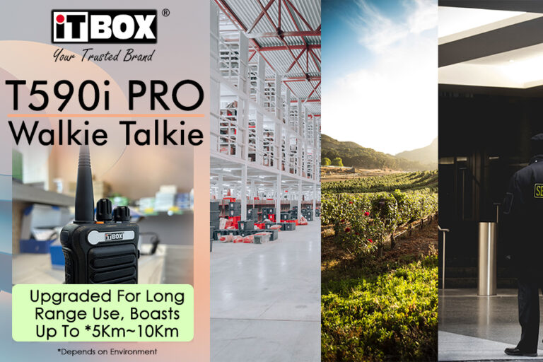 iTBOX Walkie Talkie T590i Pro Supplier Malaysia | iTBOX Walkie Talkie ...