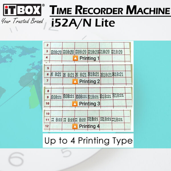 iTBOX Time Recorder i52A Lite - Image 5