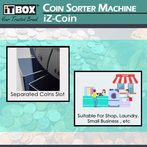 iTBOX Coin Sorter Coin Counting Machine iZ-Coin - Image 5