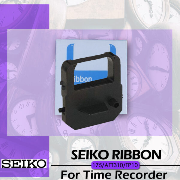 SEIKO 175/QR350 Time Recorder Ribbon | SEIKO Punch Card ribbon | Purple / Red - Image 5