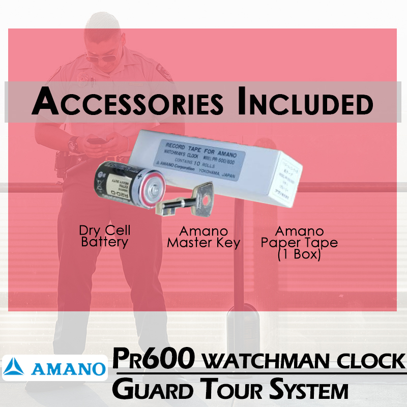 AMANO Watchman Clock AMANO PR600 - Image 6