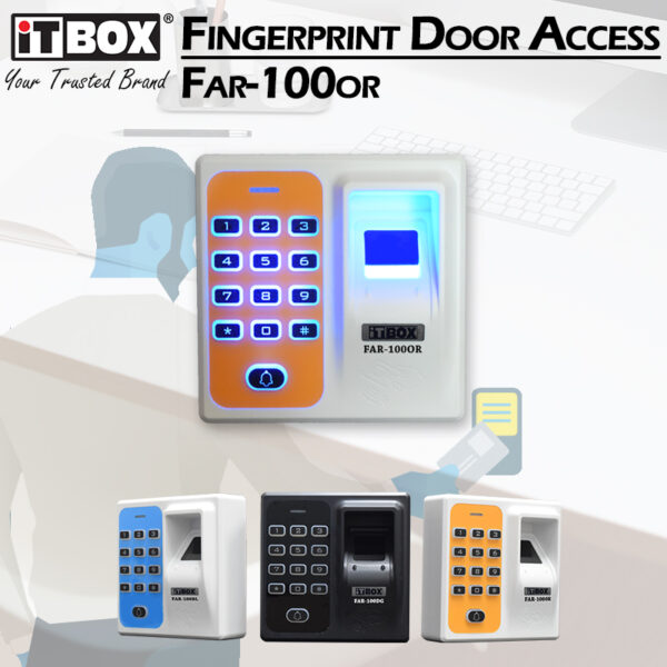 iTBOX Fingerprint Door Access System FAR-100BL - Image 7