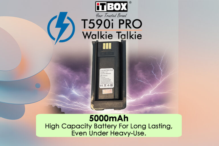 iTBOX Walkie Talkie T590i Pro Supplier Malaysia | iTBOX Walkie Talkie ...