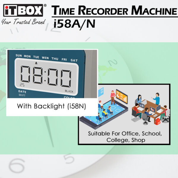 iTBOX Time Recorder i58N - Image 4