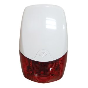 Fingertec Alarm Siren with Strobe Light
