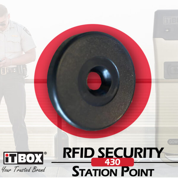 430 RFID Security Station Point (4mm x 30mm) (Black) - Image 4