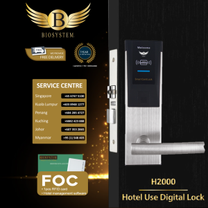 BIOSYSTEM Smart Hotel Door Lock H2000