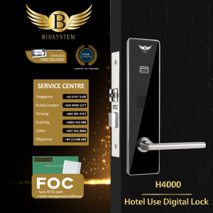BIOSYSTEM Smart Hotel Door Lock H4000