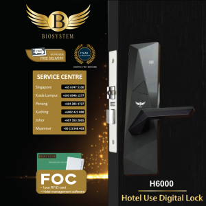 BIOSYSTEM Smart Hotel Door Lock H6000