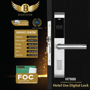 BIOSYSTEM Smart Hotel Door Lock H7000