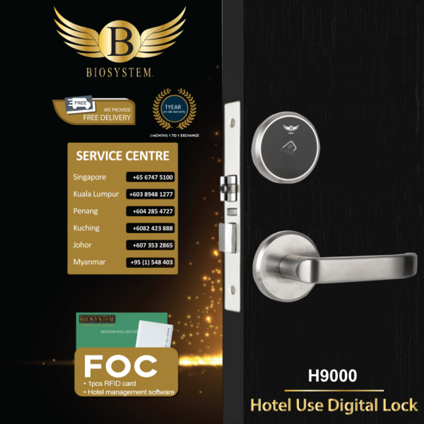 BIOSYSTEM Smart Hotel Door Lock H9000