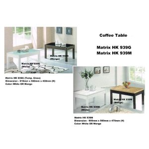 FOX Coffee Table Matrix HK 939G & HK 939M