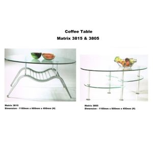FOX Coffee Table Matrix 3815 & 3805