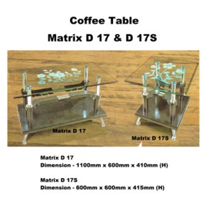 FOX Coffee Table Matrix D17 & D17S