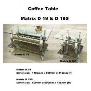 FOX Coffee Table Matrix D19 & D19S