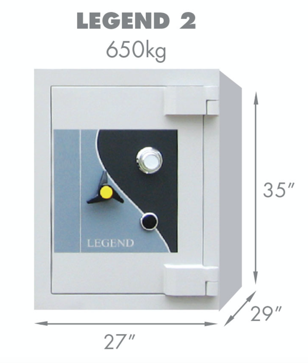 FALCON Banker Safe Box Legend Size 2 - Image 6