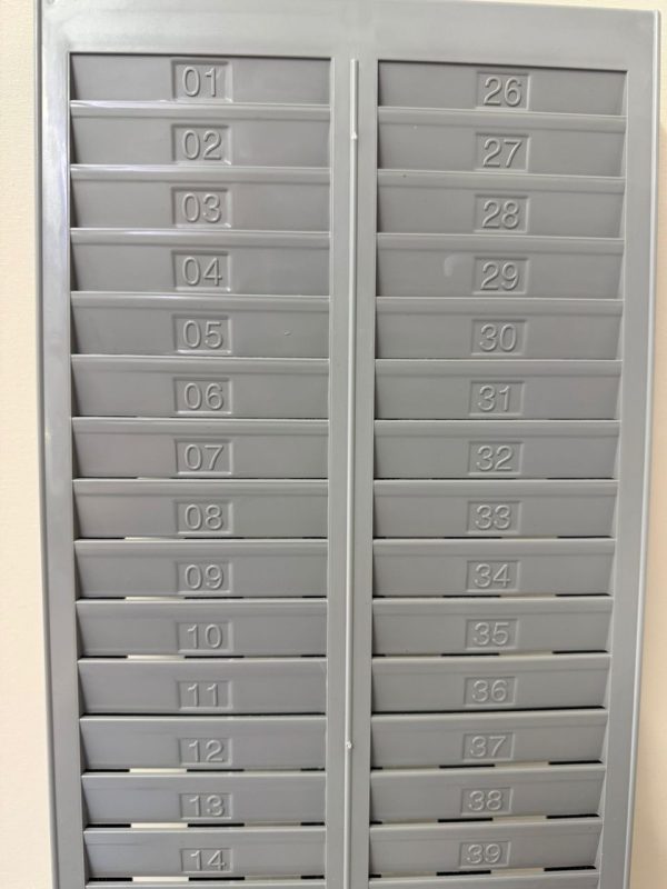 50 Slot Punch Card Rack (Time Card Rack) - Image 2