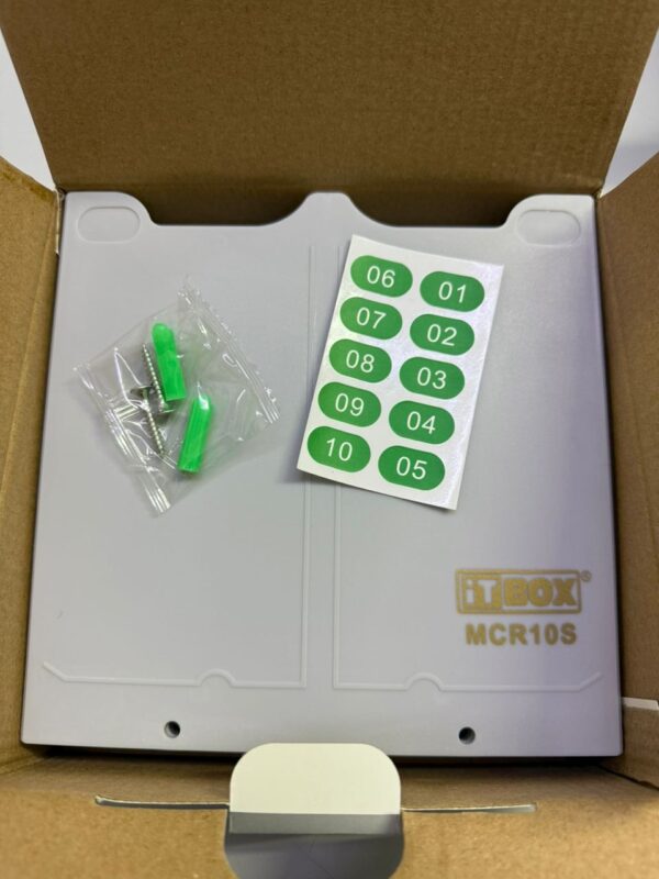 iTBOX 10 Slot Multi Punch Card Rack MCR10S (Time Card Rack) - Image 3