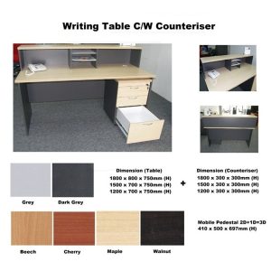 Writing Table C/W Counteriser