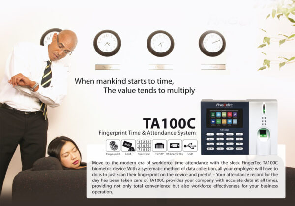FingerTec Fingerprint TA100C - Image 2