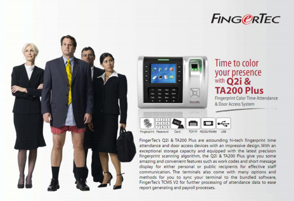 FingerTec Fingerprint Q2i - Image 2