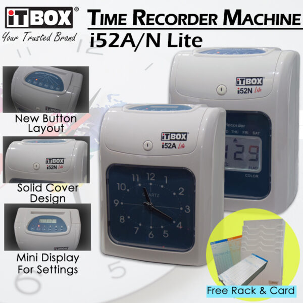 iTBOX Time Recorder i52A Lite - Image 7